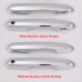 Free Shipping ABS Chrome Door Handle Cover Trim For Toyota RAV4 2019 2020 2021 2022 2023 / Highlander 2020-2023