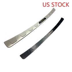 Free Shipping Stainless Outer Rear Bumper Protector Foot Plate Cover For Toyota RAV4 2019 2020 2021 2022 2023