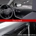 Free Shipping Carbon Style Inner Inside Door Decorative Covers For Toyota RAV4 2019 2020 2021 2022 2023