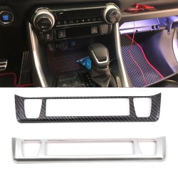 Free Shipping High-Equipped Car Seat Heating Button Cover Trim 1pcs For Toyota RAV4 2019 2020 2021 2022 2023