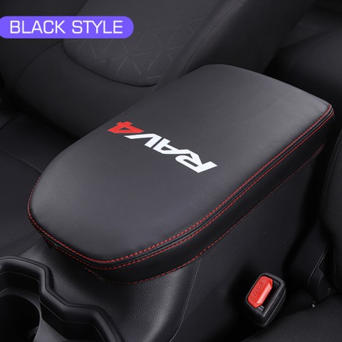 Free Shipping Center Console Lid Armrest Box Leather Cover For Toyota RAV4 2019 2020 2021 2022 2023