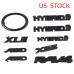 Free Shipping Matte BLACK EMBLEM OVERLAY For Toyota RAV4 2019 2020 2021 2022 2023