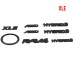 Free Shipping Matte BLACK EMBLEM OVERLAY For Toyota RAV4 2019 2020 2021 2022 2023