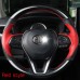 Free Shipping Hand-sewn Soft Leather Wear-resistant Steering Wheel Cover For Toyota RAV4 2019 2020 2021 2022 2023