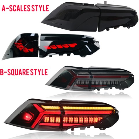 No Fog Lights.!!!Free Shipping Plug and play Tail Lights Led Tail Lights Rear Lamp 2pcs For Toyota RAV4 2019-2021 & 2022-2023 Not suitable for Prime