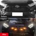 Not suitable for prime & adventure!!!Free Shipping PLUG & PLAY Snap-in installation LED Front Grille DRL Amber Lighting Kit For Toyota RAV4 2019 2020 2021 2022 2023