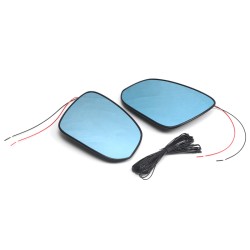 Free Shipping With LED Turn Signal Side Heated Mirror Glass Replacement For Toyota RAV4 2019 2020 2021 2022 2023