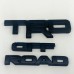 Free Shipping ABS Matte Black TRD OFF ROAD Emblem Overlay For Toyota 4Runner 2014-2023