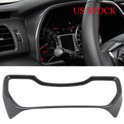 Free Shipping ABS Interior Dashboard Meter Frame Cover Trim 1pcs For Toyota 4Runner 2014-2023 LHD