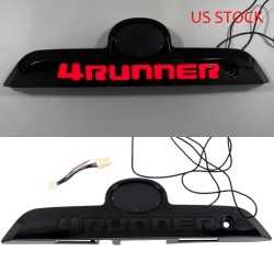 Free Shipping LED Badge Rear Trunk Tailgate Molding Trim Strip Having Up/Down Arrows In Garnish For Toyota 4Runner 2010-2023