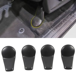 Free Shipping Anti-dust Seat Bracket Fixing Bolts Cover Trims Cap Set 4pcs for Toyota Tundra Crewmax, Double Cab 2014-2021