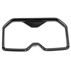 Free shipping Carbon Fiber Style Rear Water Cup Holder Cover Trim For Toyota Tundra 2022-2023