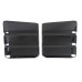 Free shipping Carbon Fiber Style Hoods Vents Bonnet Cover Trim For Toyota Tundra 2022-2023