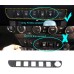 (NOT Fit TRD with Round Diials, NOT Fit DOUBLE CAB/SR5)!!!Free Shipping Carbon Style Central Control Switch Function Button Panel For Toyota Tacoma 2016-2022