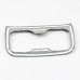 Free Shipping Carbon Style Interior Rear Seat Armrest Cup Holder Cover Trim For Toyota Tacoma 2016-2022